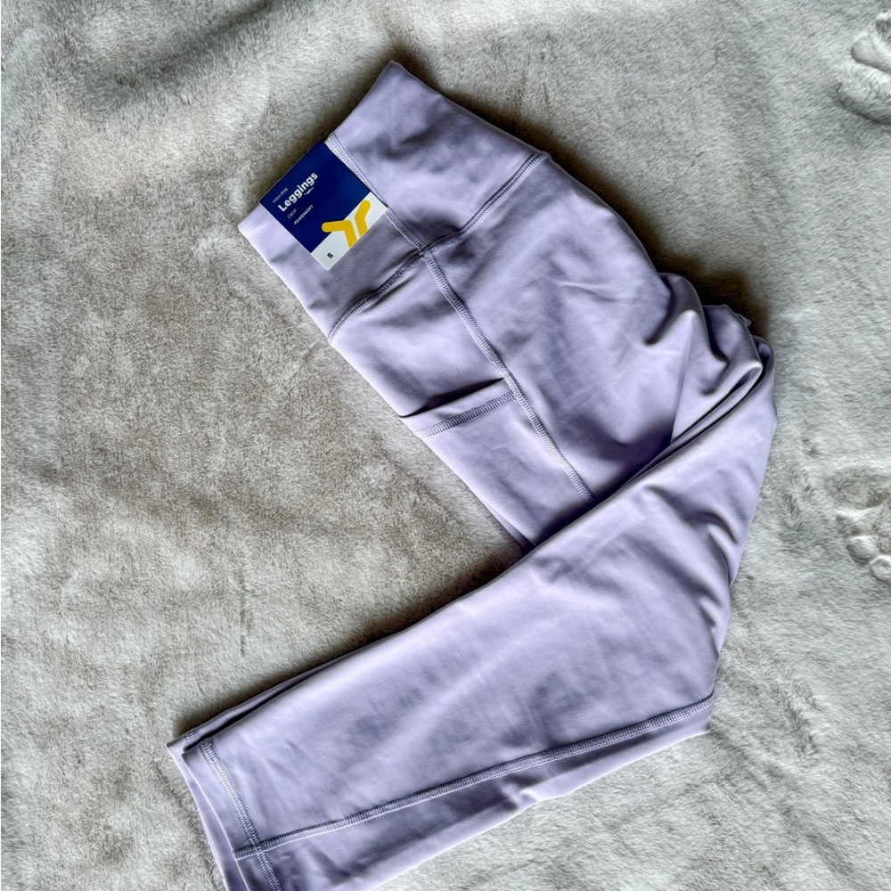 High-Waisted PowerSoft Crop Pocket Leggings Sm